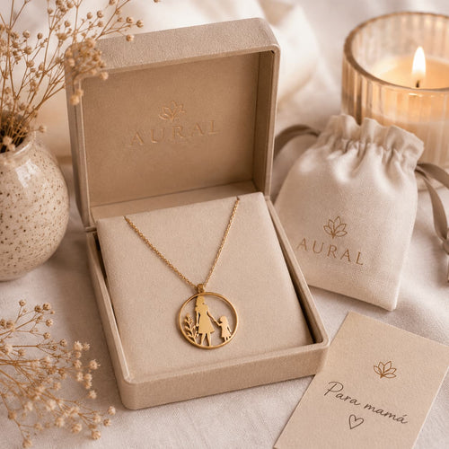 Aretes para mamá — mamá e hija